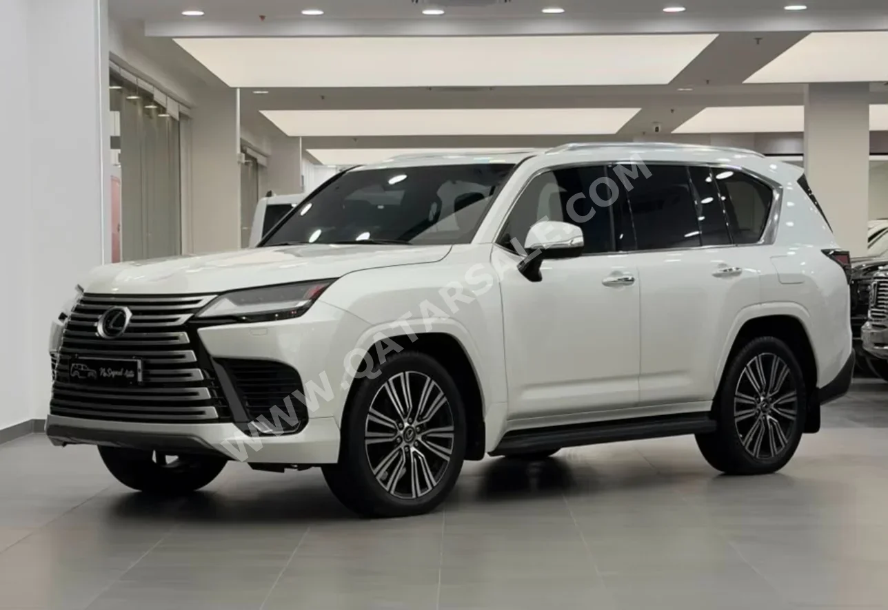 Lexus LX 600 Luxury 2024 Automatic 73,000 Km 6 Cylinder Four Wheel Drive (4WD) SUV White With Warranty