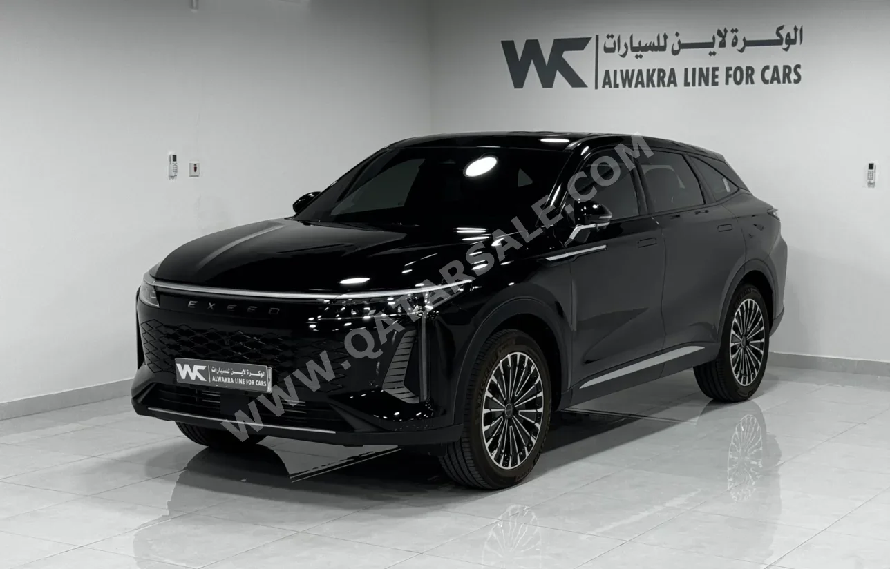 Exeed RX 400 T Luxury 2025 Automatic 96,000 Km 4 Cylinder Rear Wheel Drive (RWD) SUV Black With Warranty