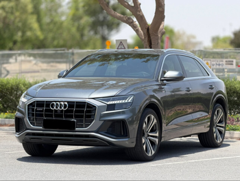 Audi  Q8  S-Line  2020  Automatic  54,000 Km  6 Cylinder  All Wheel Drive (AWD)  SUV  Gray
