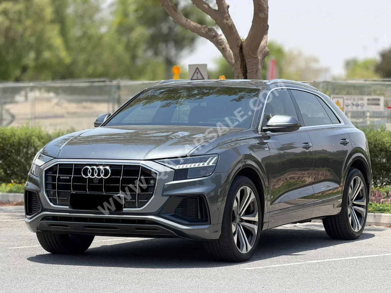 Audi Q8 S-Line 2020 Automatic 54,000 Km 6 Cylinder All Wheel Drive (AWD) SUV Gray