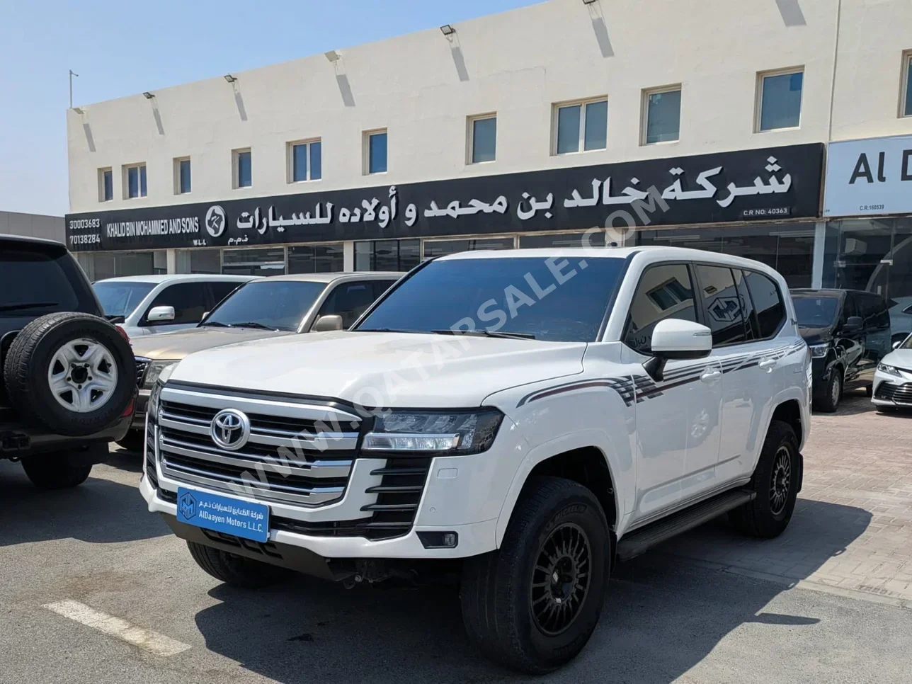 تويوتا لاند كروزر جي اكس ار توين توربو 2022 اوتوماتيك 46,000 كم 6 سلندر دفع رباعي اس يو في أبيض تحت الضمان