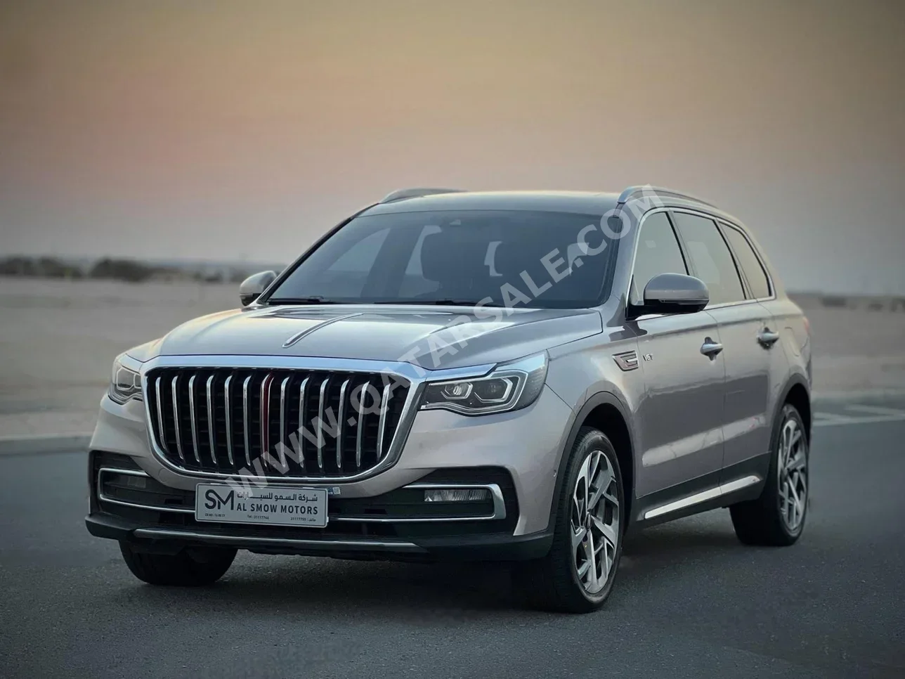 Hongqi HS7 ID50 2022 Automatic 30,000 Km 6 Cylinder All Wheel Drive (AWD) SUV Gold With Warranty