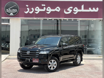 تويوتا لاند كروزر جي اكس ار 2024 اوتوماتيك 88,000 كم 6 سلندر دفع رباعي اس يو في أسود تحت الضمان