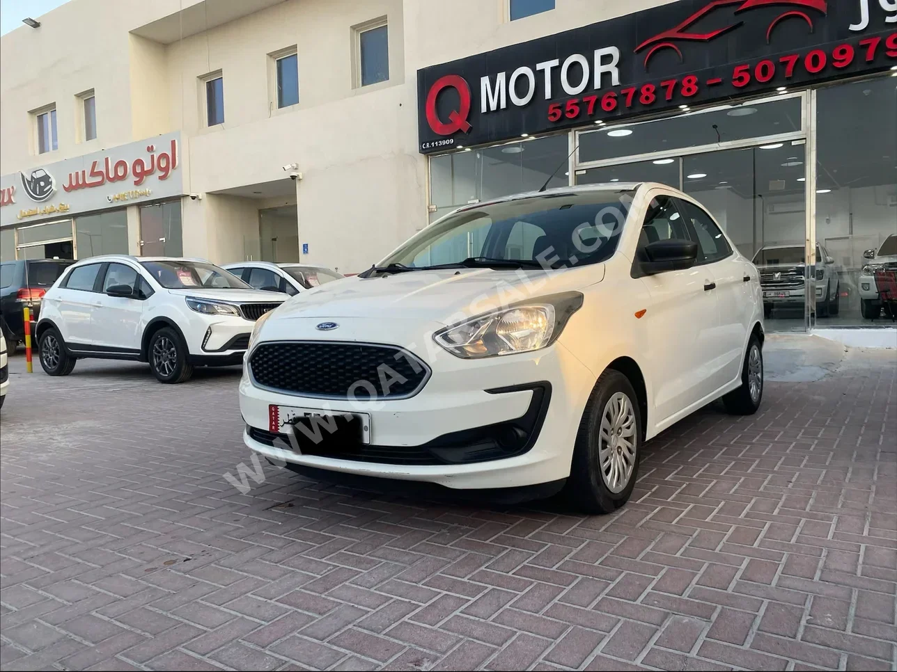 Ford Figo 2021 Automatic 77,000 Km 4 Cylinder Front Wheel Drive (FWD) Hatchback White