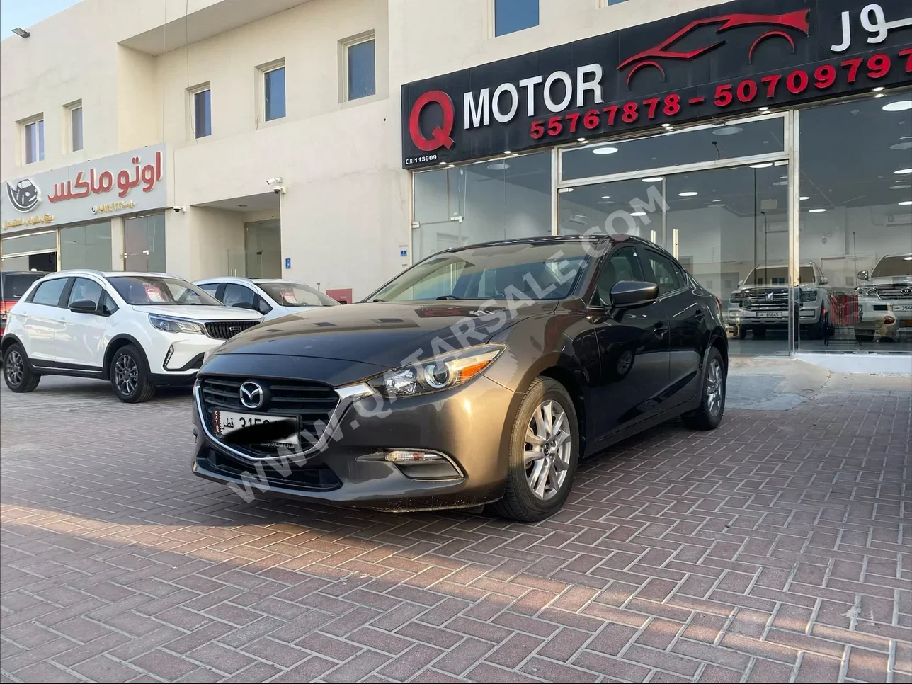 مازدا مازدا 3 2019 اوتوماتيك 71,000 كم 4 سلندر سحب امامي سيدان رمادي