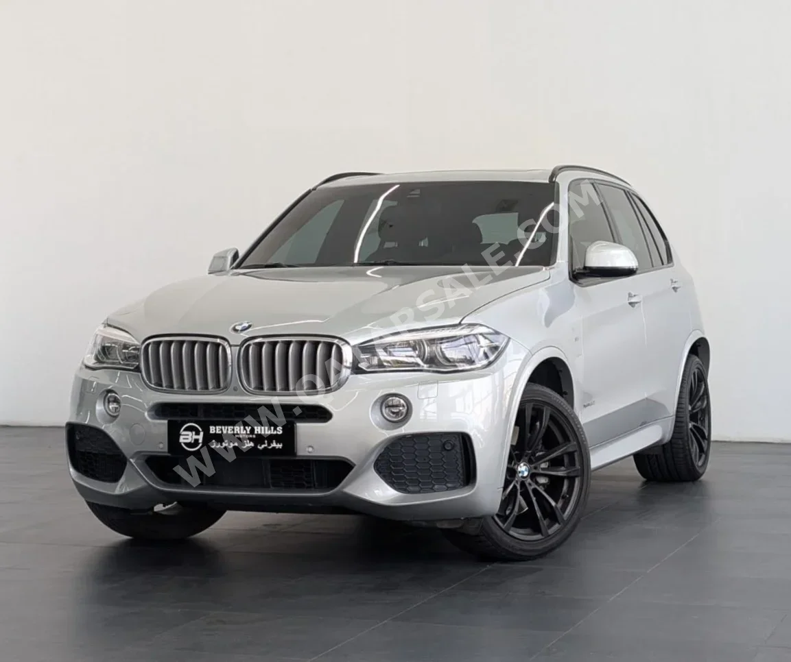 BMW X-Series X5 50i 2017 Automatic 75,520 Km 8 Cylinder All Wheel Drive (AWD) SUV Silver