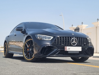 مرسيدس - بنز جي تي 63 S AMG 2024 اوتوماتيك 19,000 كم 8 سلندر دفع خلفي سيدان أسود تحت الضمان