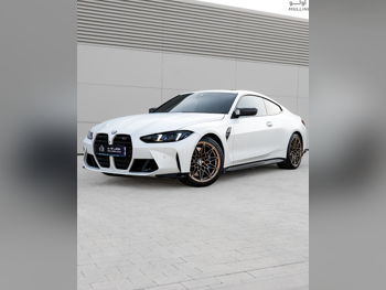 BMW  M-Series  4 Competition  2024  Automatic  35,000 Km  6 Cylinder  Rear Wheel Drive (RWD)  Sedan  White