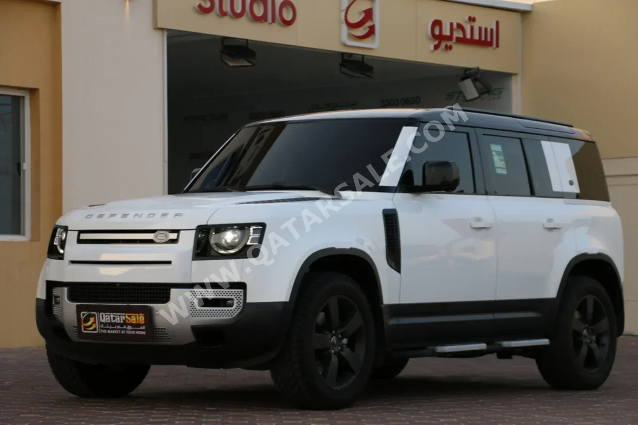 Land Rover Defender 110 SE 2024 Automatic 66,000 Km 4 Cylinder Four Wheel Drive (4WD) SUV White With Warranty
