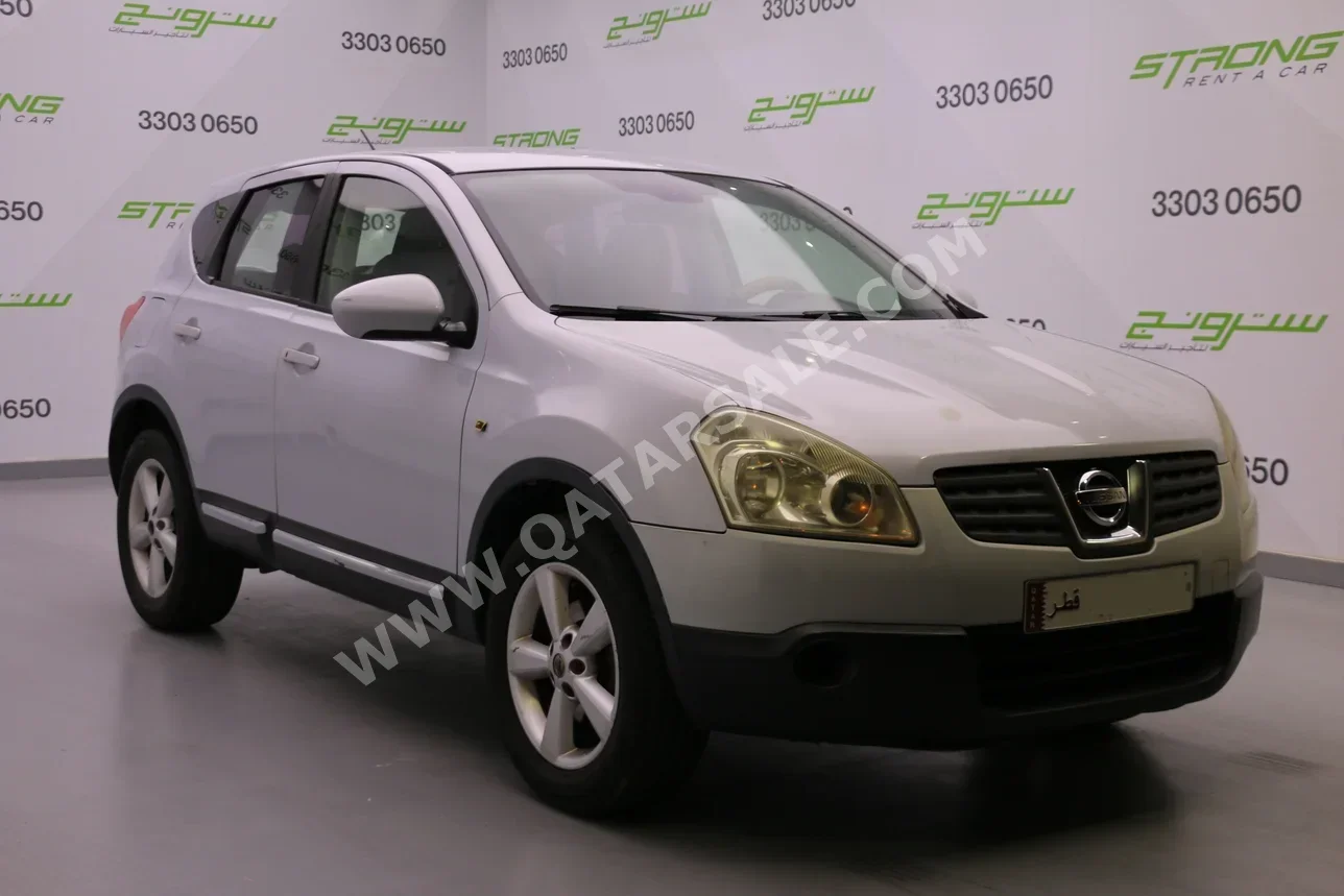 Nissan Qashqai 2008 Automatic 253,000 Km 4 Cylinder Front Wheel Drive (FWD) SUV Silver