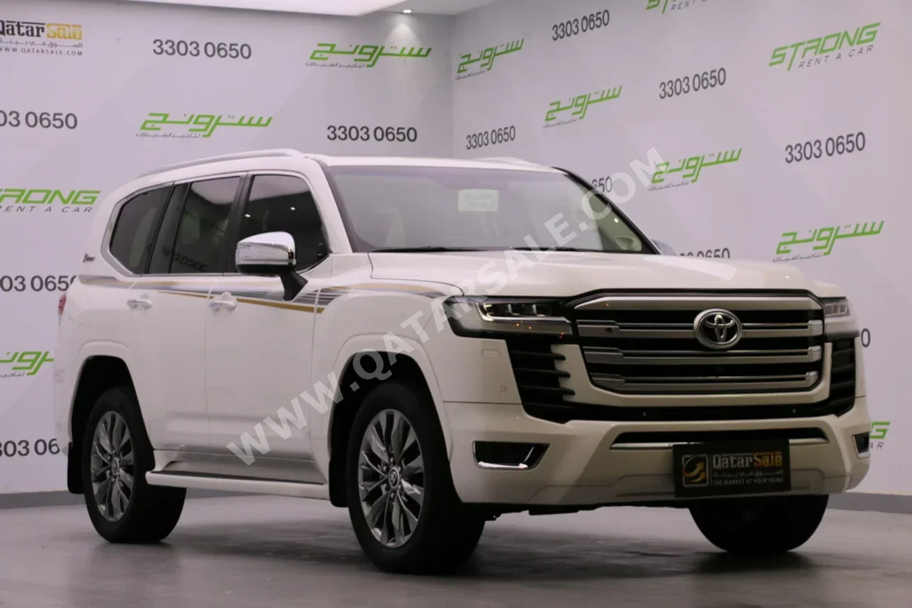 Toyota Land Cruiser VX Twin Turbo 2022 Automatic 230,000 Km 6 Cylinder Four Wheel Drive (4WD) SUV White