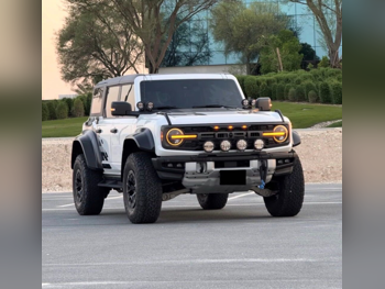 Ford Bronco Raptor 2024 Automatic 40,000 Km 6 Cylinder Four Wheel Drive (4WD) SUV White With Warranty