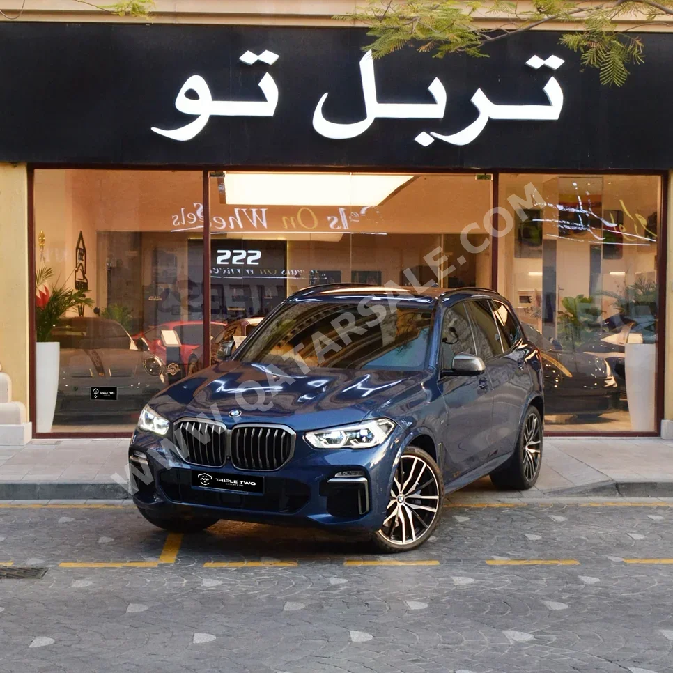 بي ام دبليو  الفئة - اكس  اكس 5 ام 50 اي  2020  اوتوماتيك  47,680 كم  8 سلندر  دفع رباعي  اس يو في  ازرق