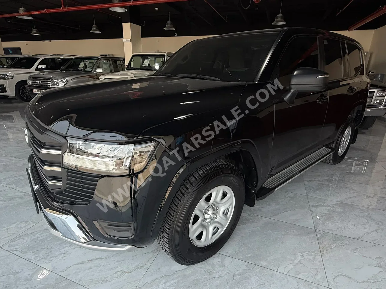 Toyota  Land Cruiser  GX  2023  Automatic  190,000 Km  6 Cylinder  Four Wheel Drive (4WD)  SUV  Black  With Warranty