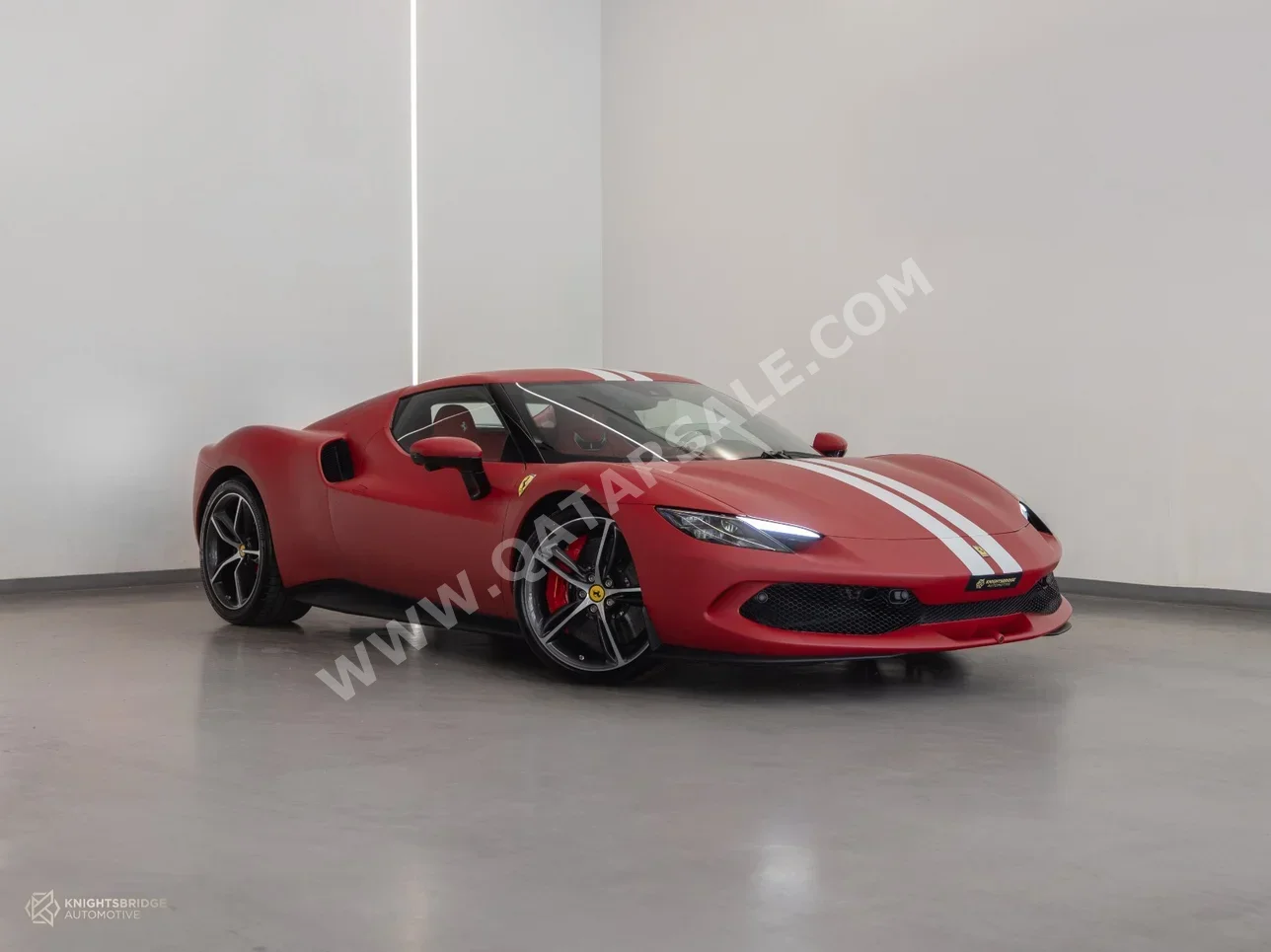 Ferrari  296  GTB  2025  Automatic  1,650 Km  6 Cylinder  Rear Wheel Drive (RWD)  Coupe / Sport  Red  With Warranty