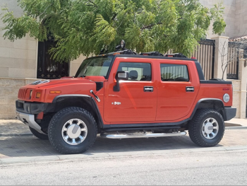 Hummer H2 2008 Automatic 157,000 Km 8 Cylinder Four Wheel Drive (4WD) Pick Up Orange