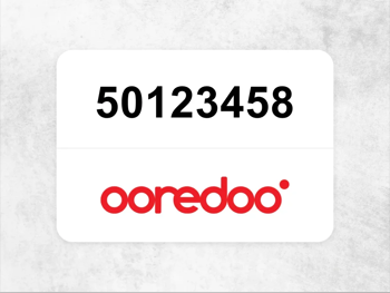 Ooredoo Mobile Phone 50123458