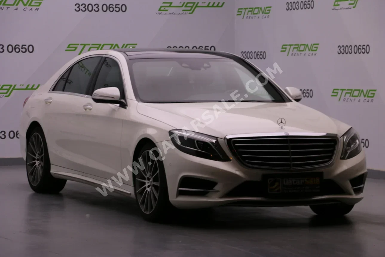 Mercedes-Benz  S-Class  400  2015  Automatic  136,000 Km  6 Cylinder  Rear Wheel Drive (RWD)  Sedan  Pearl