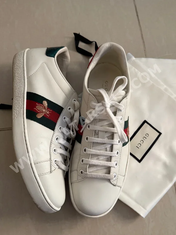 Shoes Gucci White Size 39.5 Qatar Women