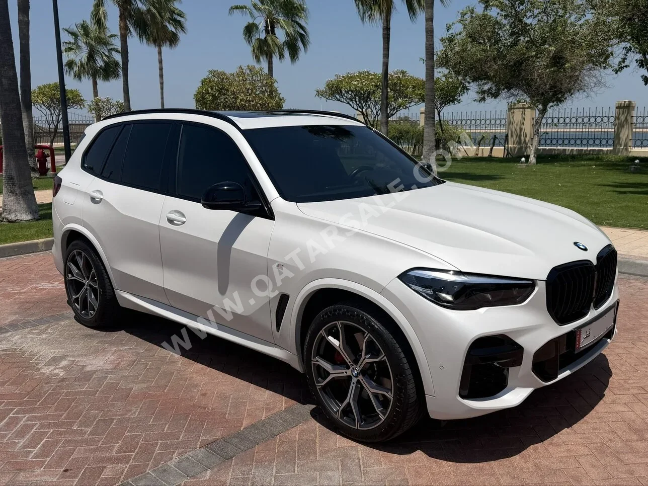 BMW  X-Series  X5 40i  2022  Automatic  46,000 Km  6 Cylinder  All Wheel Drive (AWD)  SUV  White  With Warranty