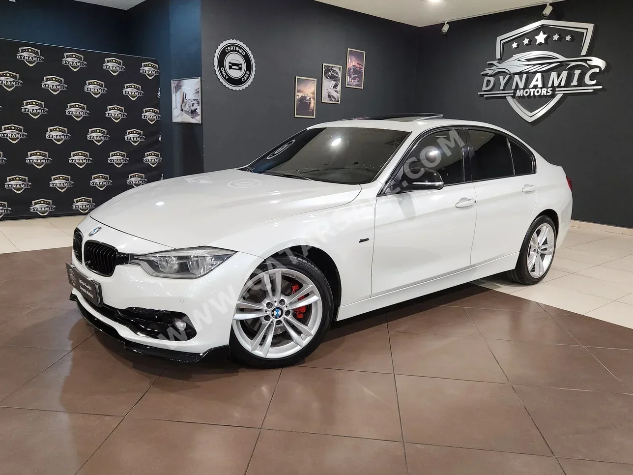 BMW 3-Series 330i 2016 Automatic 92,000 Km 4 Cylinder Rear Wheel Drive (RWD) Sedan White
