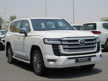 Toyota  Land Cruiser  VXR Twin Turbo  2026  Automatic  26,000 Km  6 Cylinder  Four Wheel Drive (4WD)  SUV  White  With Warranty