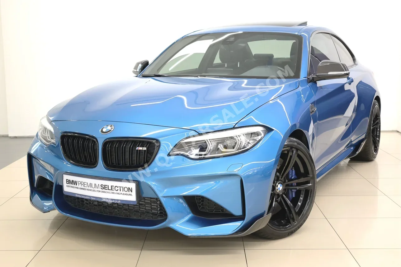 BMW M-Series 2 2018 Manual 9,700 Km 6 Cylinder Rear Wheel Drive (RWD) Coupe / Sport Blue With Warranty