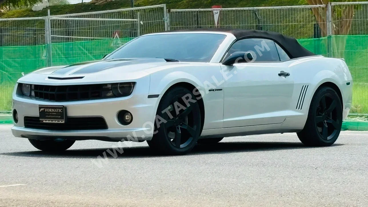 Chevrolet Camaro SS 2012 Automatic 115,000 Km 8 Cylinder Rear Wheel Drive (RWD) Convertible Silver