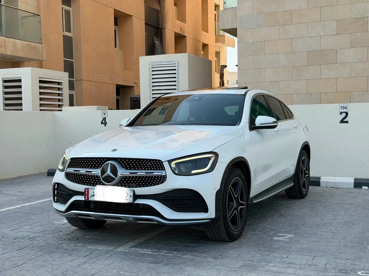 Mercedes-Benz GLC 200 AMG 2020 Automatic 59,900 Km 4 Cylinder Four Wheel Drive (4WD) SUV White