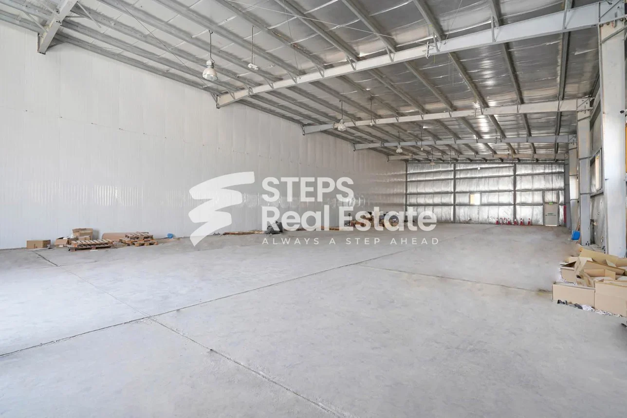 Warehouses & Stores - Al Wakrah - Barkit Al Awamer -Area Size: 2000 Square Meter