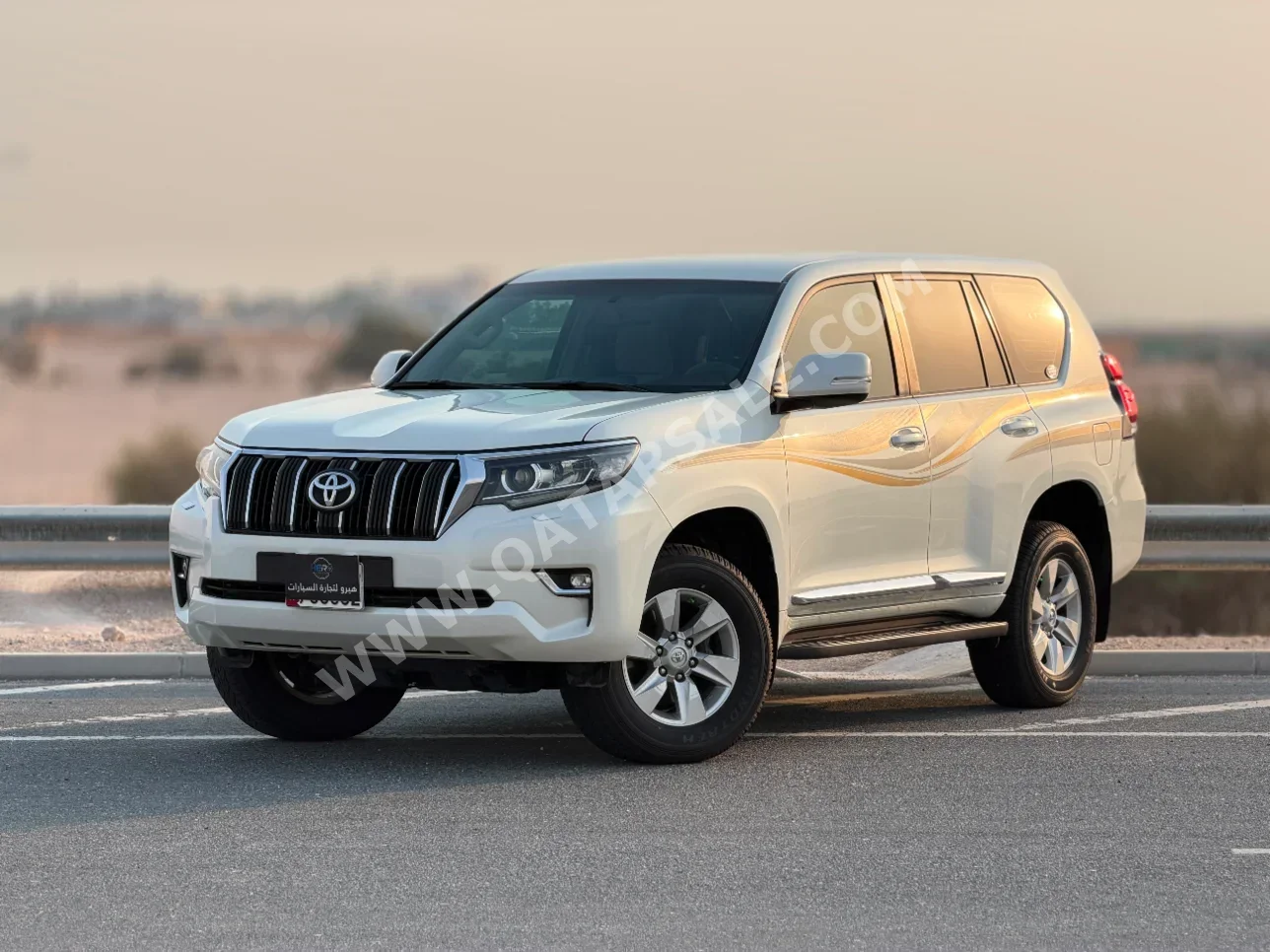 Toyota Prado GXL 2019 Automatic 153,000 Km 6 Cylinder Four Wheel Drive (4WD) SUV White