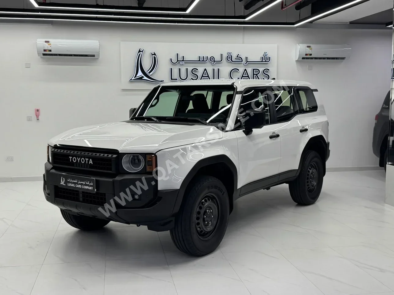 Toyota  Prado  2024  Automatic  60,000 Km  6 Cylinder  Four Wheel Drive (4WD)  SUV  White  With Warranty