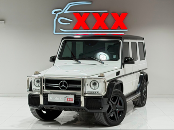 Mercedes-Benz  G-Class  63 AMG  2017  Automatic  98,000 Km  8 Cylinder  Four Wheel Drive (4WD)  SUV  White