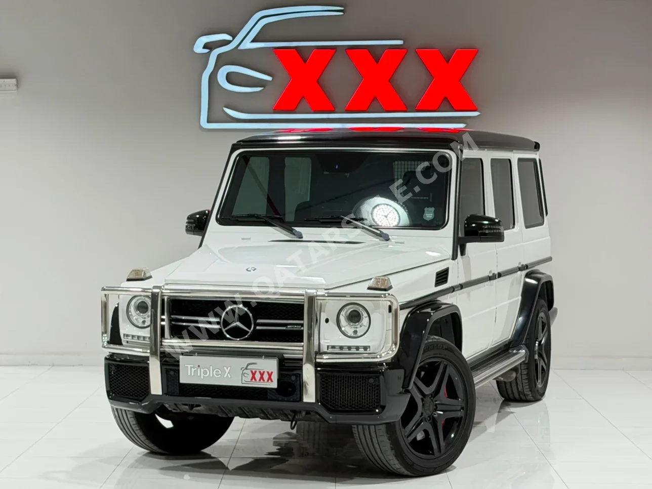 Mercedes-Benz  G-Class  63 AMG  2017  Automatic  98,000 Km  8 Cylinder  Four Wheel Drive (4WD)  SUV  White