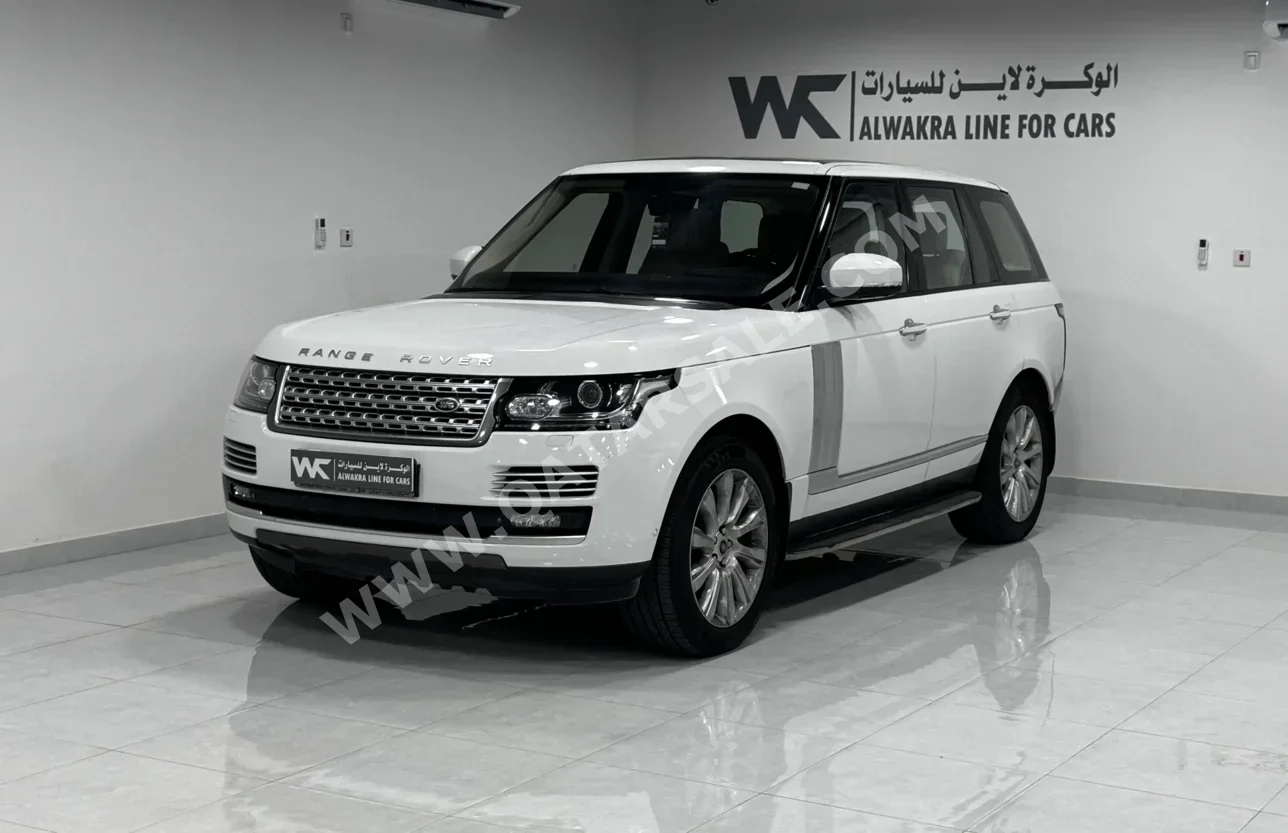 Land Rover  Range Rover  Vogue SE  2014  Automatic  110,000 Km  6 Cylinder  Four Wheel Drive (4WD)  SUV  White