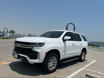 Chevrolet Tahoe LS 2023 Automatic 61,000 Km 8 Cylinder Four Wheel Drive (4WD) SUV White With Warranty
