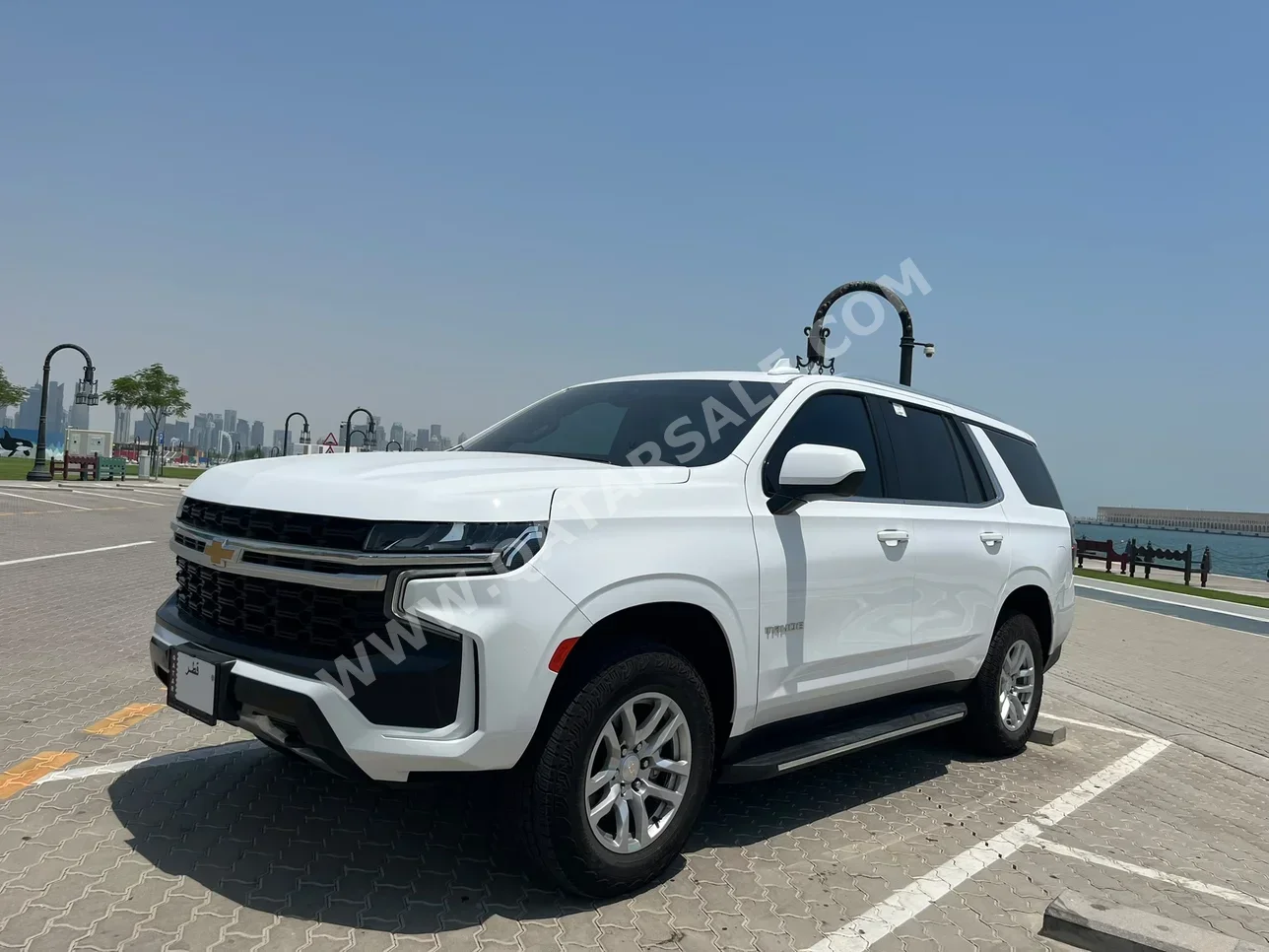 Chevrolet  Tahoe  LS  2023  Automatic  61,000 Km  8 Cylinder  Four Wheel Drive (4WD)  SUV  White  With Warranty