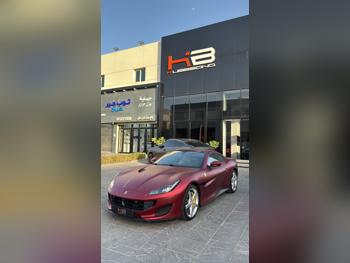 Ferrari  Portofino  2019  F-1  28,000 Km  8 Cylinder  Rear Wheel Drive (RWD)  Convertible  Red