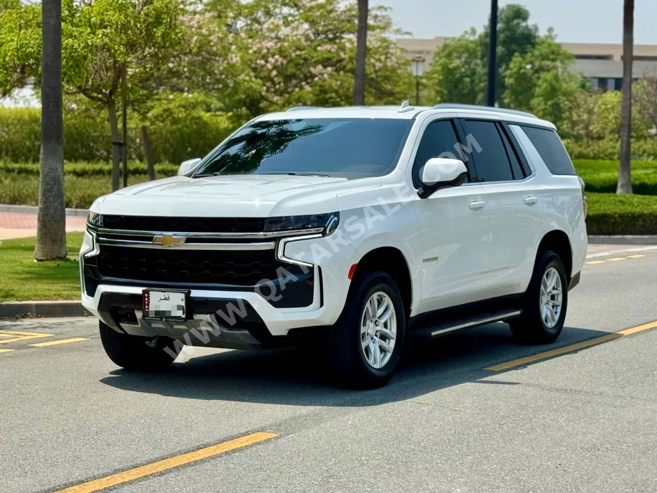 Chevrolet  Tahoe  LS 4*4  2024  Automatic  25,000 Km  8 Cylinder  Four Wheel Drive (4WD)  SUV  White  With Warranty