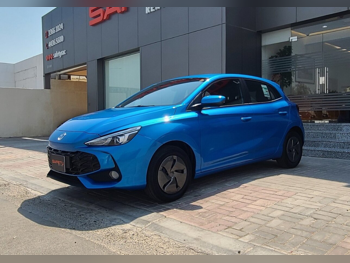 ام جي 3 كومفورت 2025 اوتوماتيك 32,069 كم 4 سلندر سحب امامي هاتشباك ازرق تحت الضمان