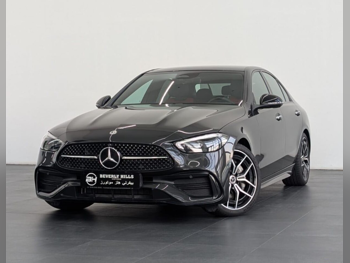 Mercedes-Benz  C-Class  300  2024  Automatic  1,710 Km  4 Cylinder  Rear Wheel Drive (RWD)  Sedan  Gray  With Warranty