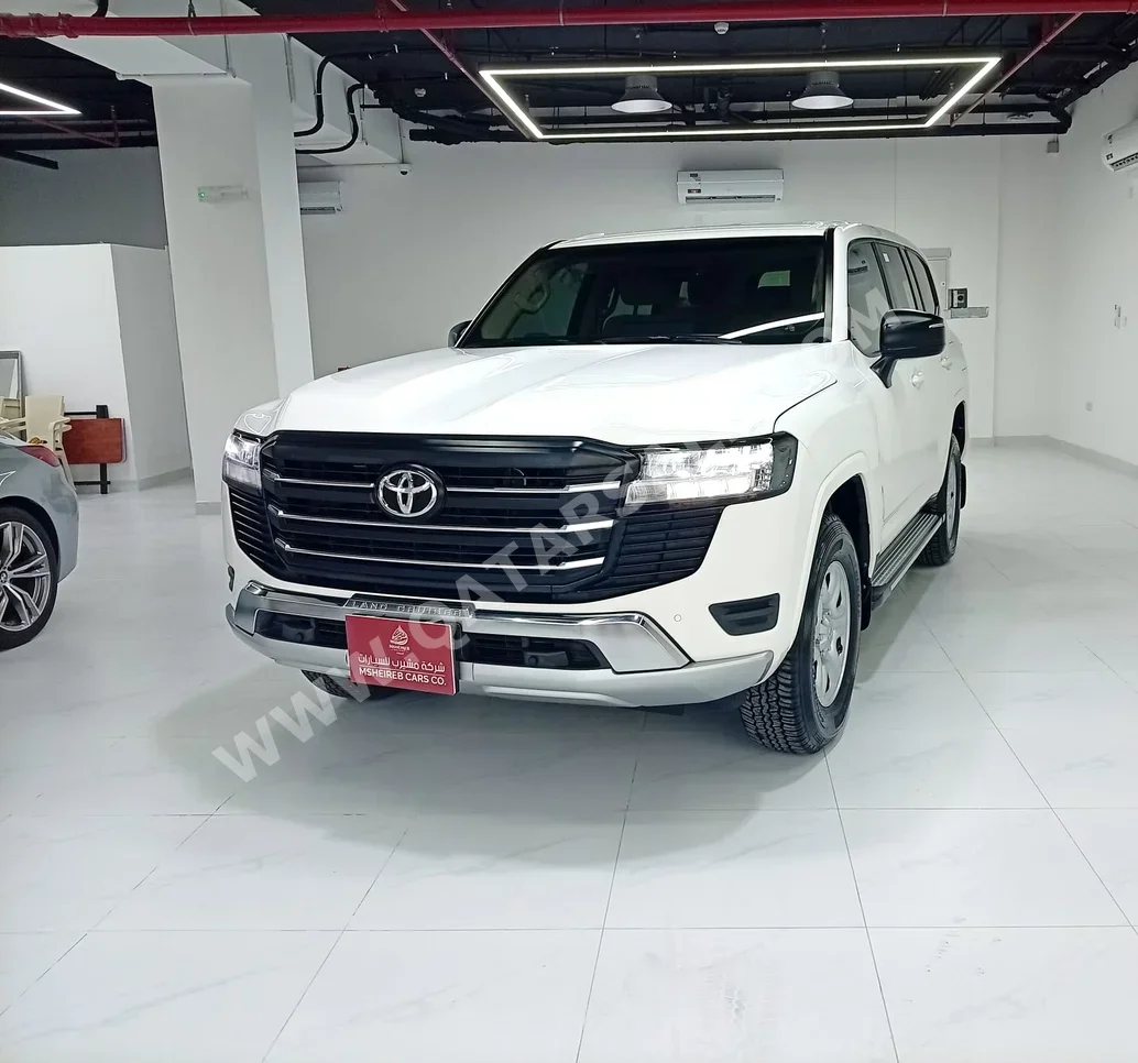 Toyota Land Cruiser GX 2024 Automatic 96,000 Km 6 Cylinder Four Wheel Drive (4WD) SUV White With Warranty