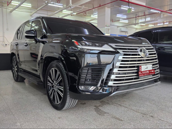 Lexus  LX  600 Luxury  2024  Automatic  90,000 Km  6 Cylinder  Four Wheel Drive (4WD)  SUV  Black  With Warranty