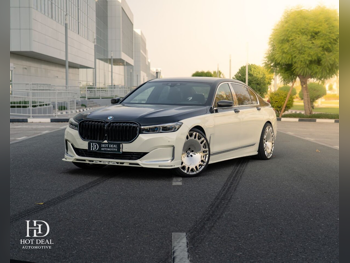 BMW  7-Series  740  2016  Automatic  103,000 Km  6 Cylinder  Rear Wheel Drive (RWD)  Sedan  White