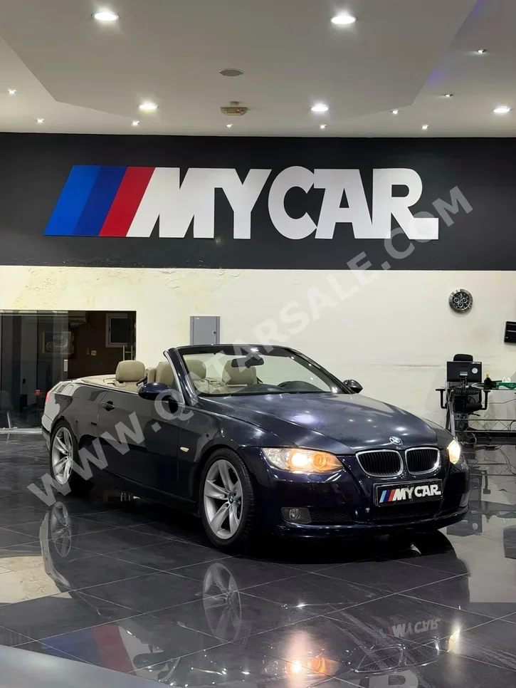 بي ام دبليو الفئة - الثالثة 325i 2009 اوتوماتيك 216,000 كم 6 سلندر دفع خلفي كشف أزرق غامق