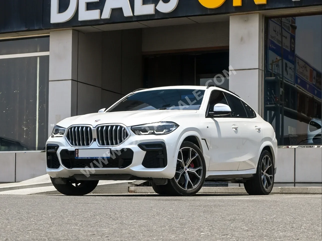 BMW X-Series X6 40i 2023 Automatic 68,000 Km 6 Cylinder Four Wheel Drive (4WD) SUV White With Warranty