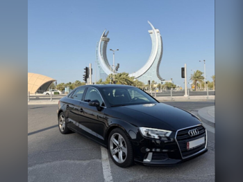 Audi A3 1.4 2018 Automatic 98,000 Km 4 Cylinder Front Wheel Drive (FWD) Sedan Black