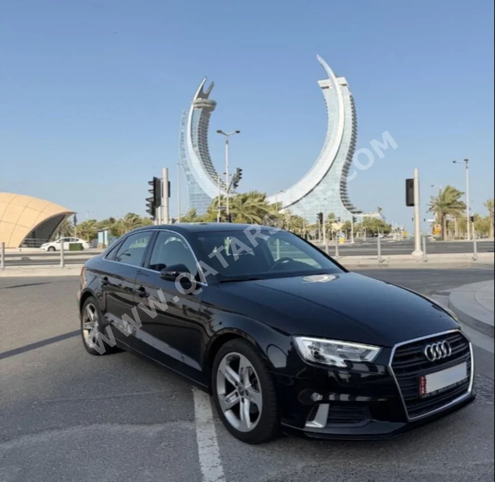 Audi A3 1.4 2018 Automatic 98,000 Km 4 Cylinder Front Wheel Drive (FWD) Sedan Black