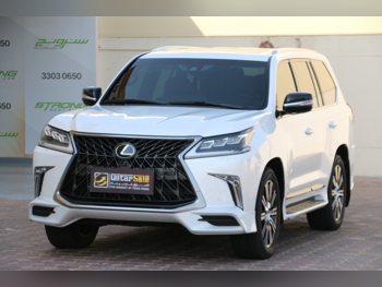 Lexus LX 570 S 2018 Automatic 137,000 Km 8 Cylinder Four Wheel Drive (4WD) SUV White