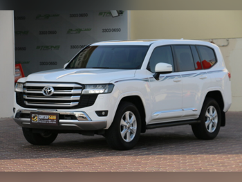 Toyota Land Cruiser GXR 2024 Automatic 19,000 Km 6 Cylinder Four Wheel Drive (4WD) SUV White With Warranty
